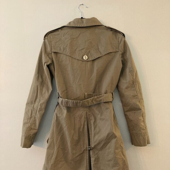 VINTAGE Diesel rising sun trench coat - Picture 3 of 4